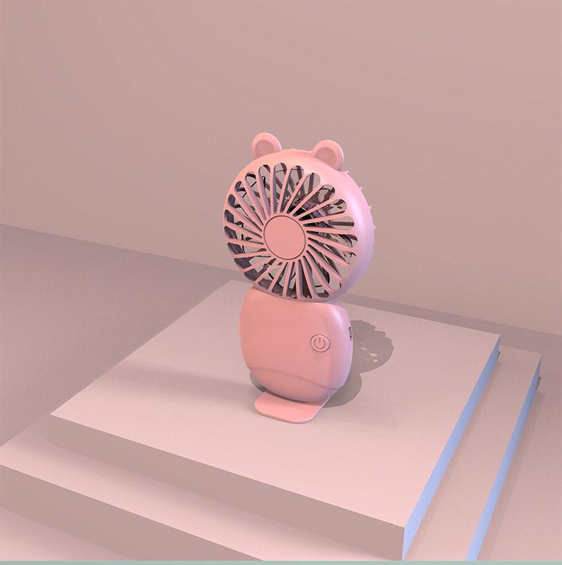 Cartoon Mini USB Rechargeable Pocket Fan
