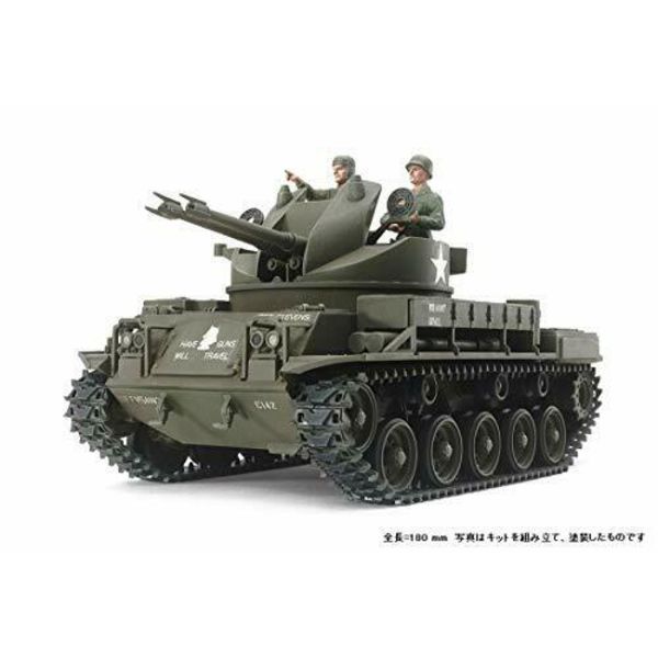 Tamiya U.S.Self-Proprlled AA Gun M-42 Duster w/Figure x3 Plastic Model Kit NEW