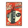 GARAGE FULL SERVICE Vintage Metal Signs Car Garage Retro Poster Bar Wall Decor Plaque Painting Art 20x30 CM