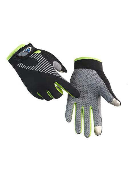 Thin Long-Finger Outdoor Gloves, Unisex Fishing Hiking Fitness Cycling Breathable Sports Touchscreen Gloves