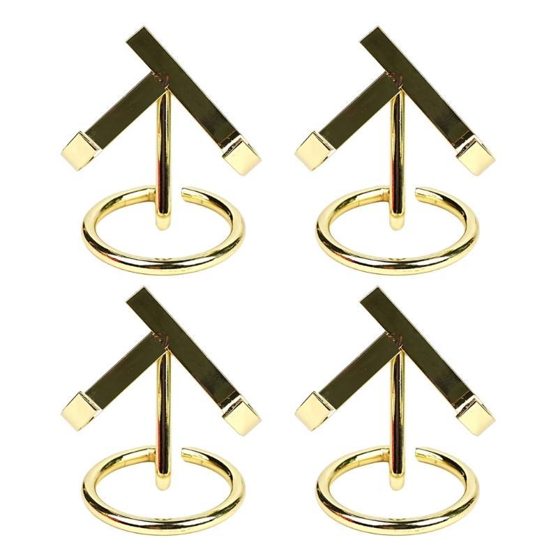 Multipurpose Metal Easels for Mineral Collections Specimen Holder Rusts Resistant Decorative Rock Displays Stand