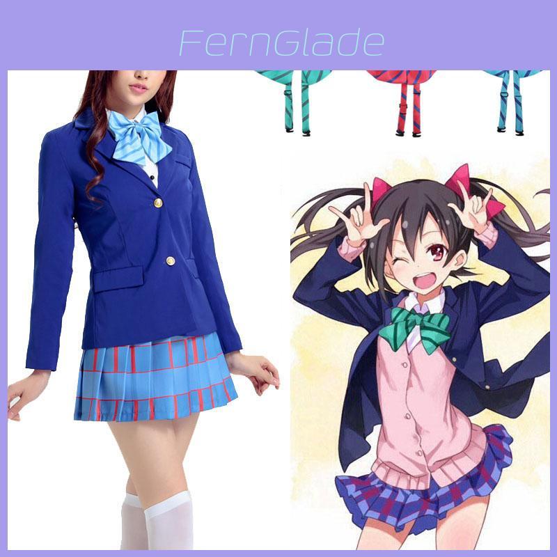 Дышащий костюм для косплея Love Live Kousaka Honoka Yazawa Niko Nishikino Maki с идеальными швами