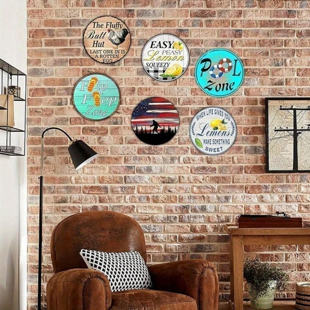 Ретро металлические картины, мебель, украшение гостиной 20x30см