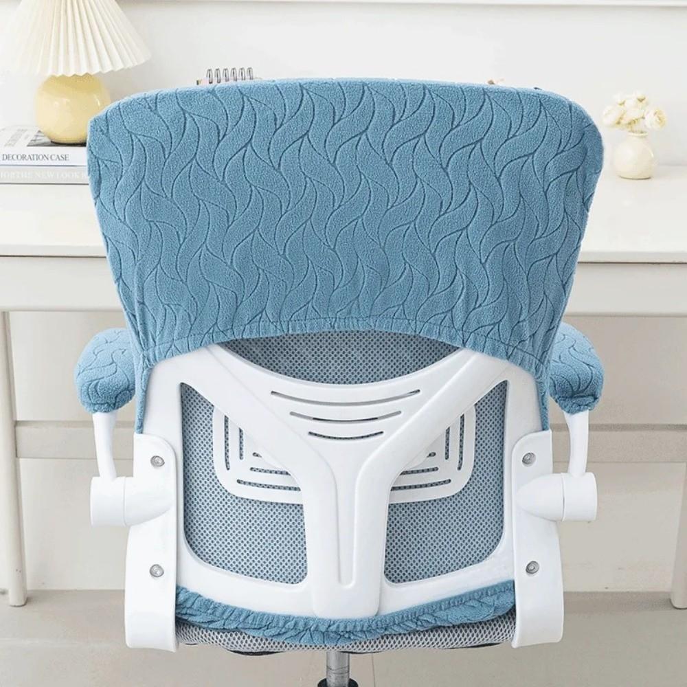 4 шт./набор Эластичные чехлы для компьютерного кресла Нескользящий чехол на сиденье стула Мебельные пылезащитные чехлы