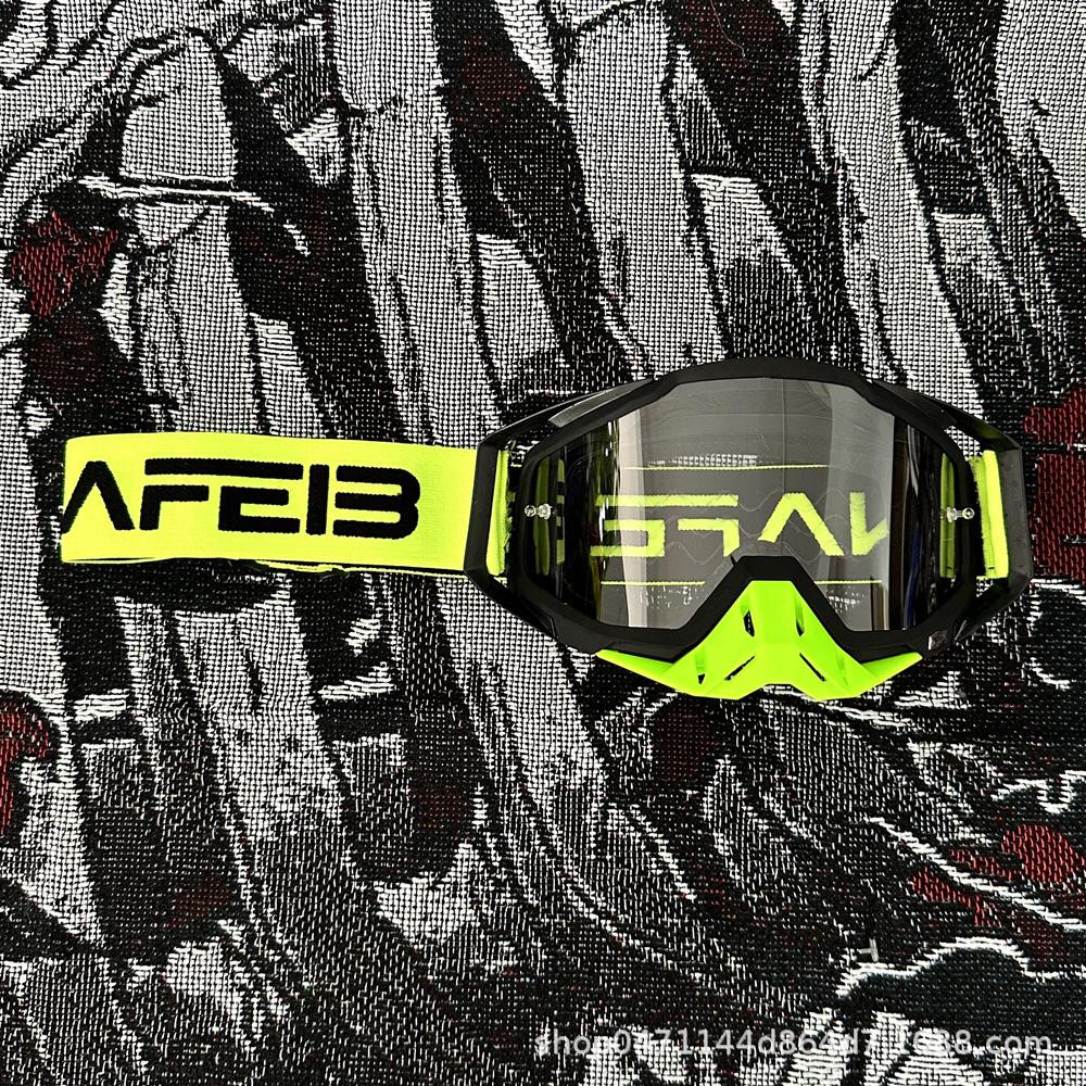 NAFEIB Motorcycle goggles for outdoor sports, off-road, windproof, for men and women riding motorcycles