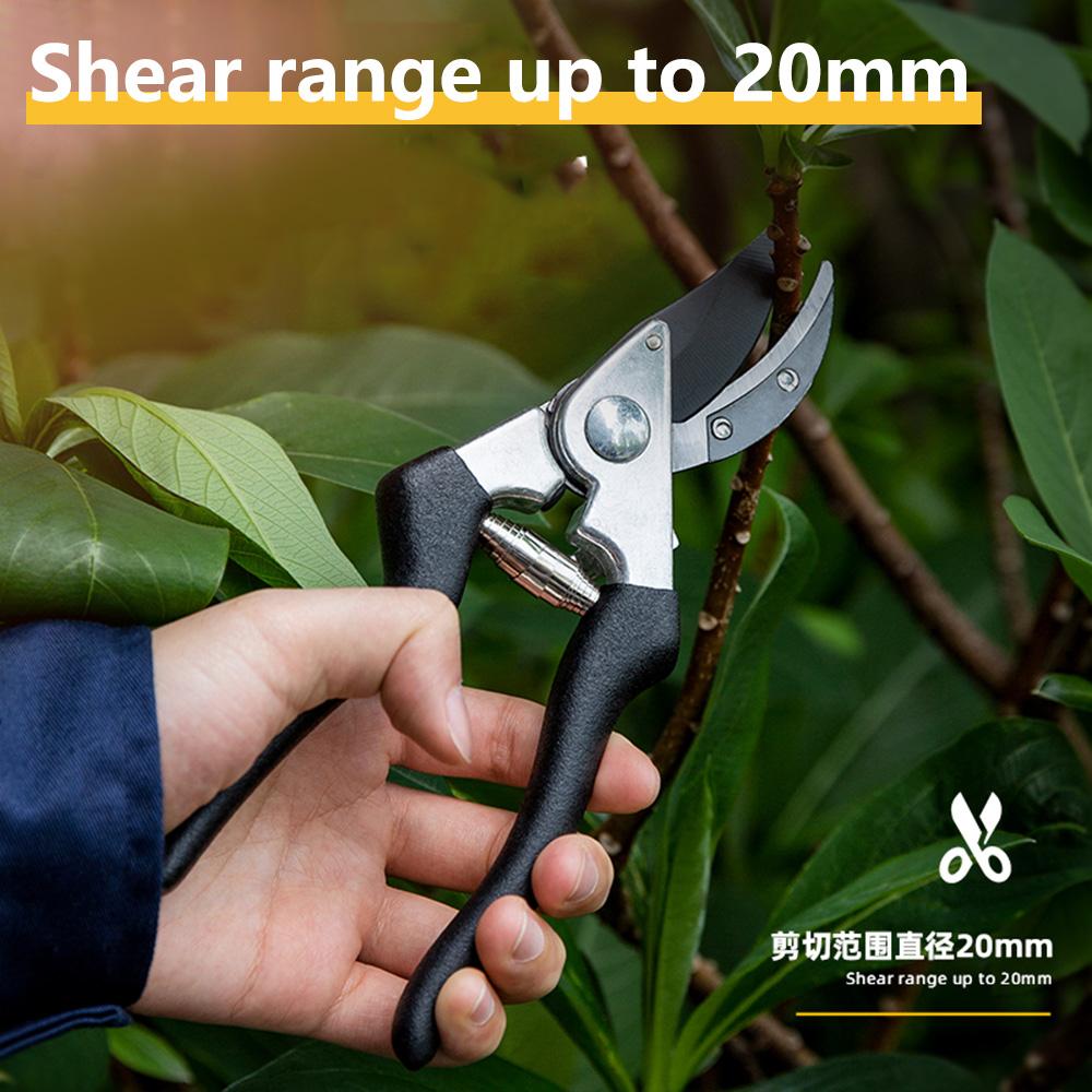 Секатор Deli Garden Pruner Ножницы для обрезки 8,5 дюймов Экономящие труд ножницы для садового инструмента Ножницы для обрезки растений Садовые ручные инструменты