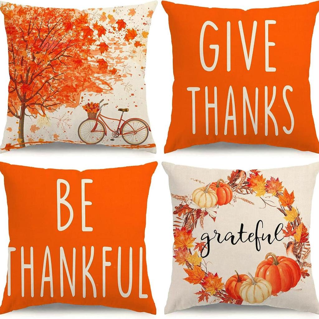Thanksgiving Combination Pillowcase New Style Home Sofa Decorative Cushion Pillowcase