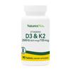 Vitamins D3 2500 IU / K2 120 Mcg, 90 Tablets