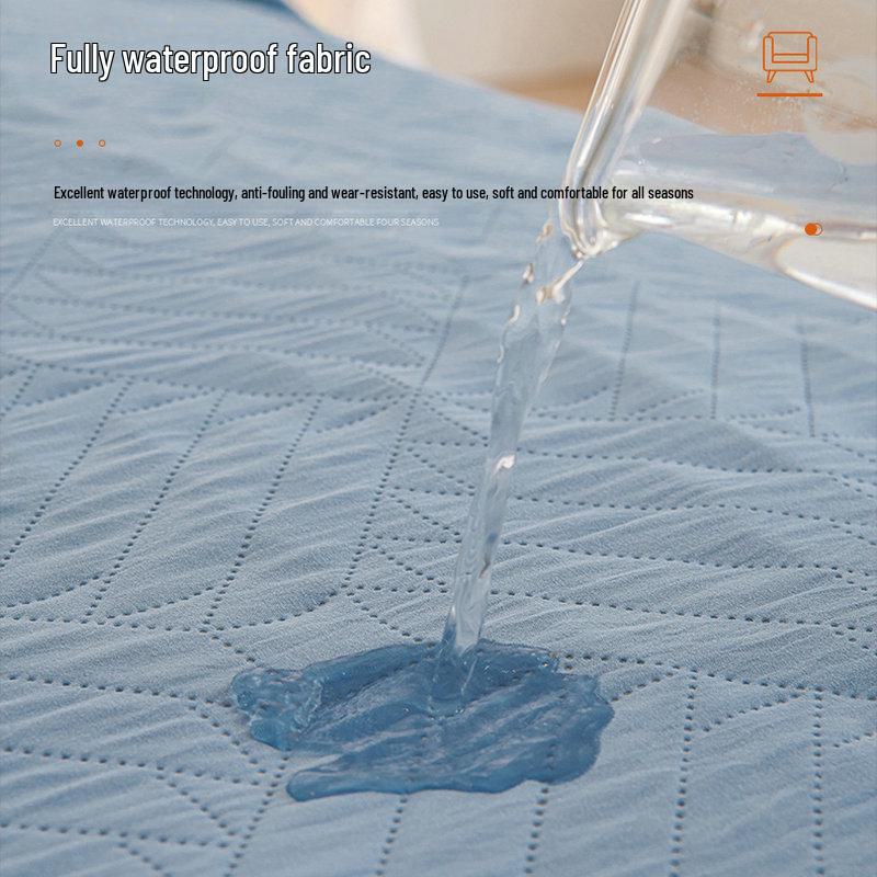 Матрас для домашних животных, водонепроницаемый, устойчивый к моче, с моющимся нескользящим одеялом и стеганым чехлом