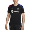Мужской вязаный топ с коротким рукавом Nike Dri-FIT FC Barcelona Strike FN9816-011