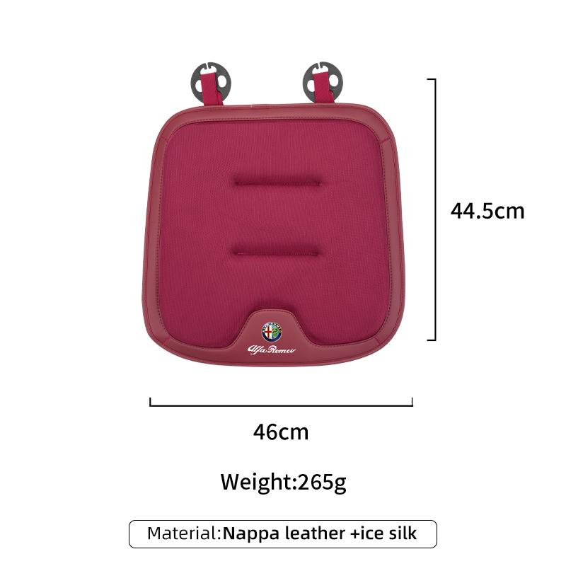 Car Stickers For Alfa Romeo Car Seat Ice Silk Cushion Pad Anti-slip Protect Seat Cover Mat For Alfa Romeo Giulietta 159 156 166