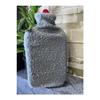 Teddy Fabric Gray Hot Water Bag