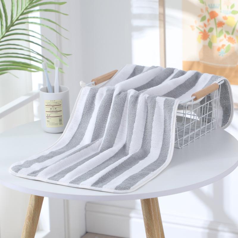 Полосатый узор набор полотенец мягкое полотенце для рук банное полотенце быстросохнущие впитывающие полотенца для ванной комнаты