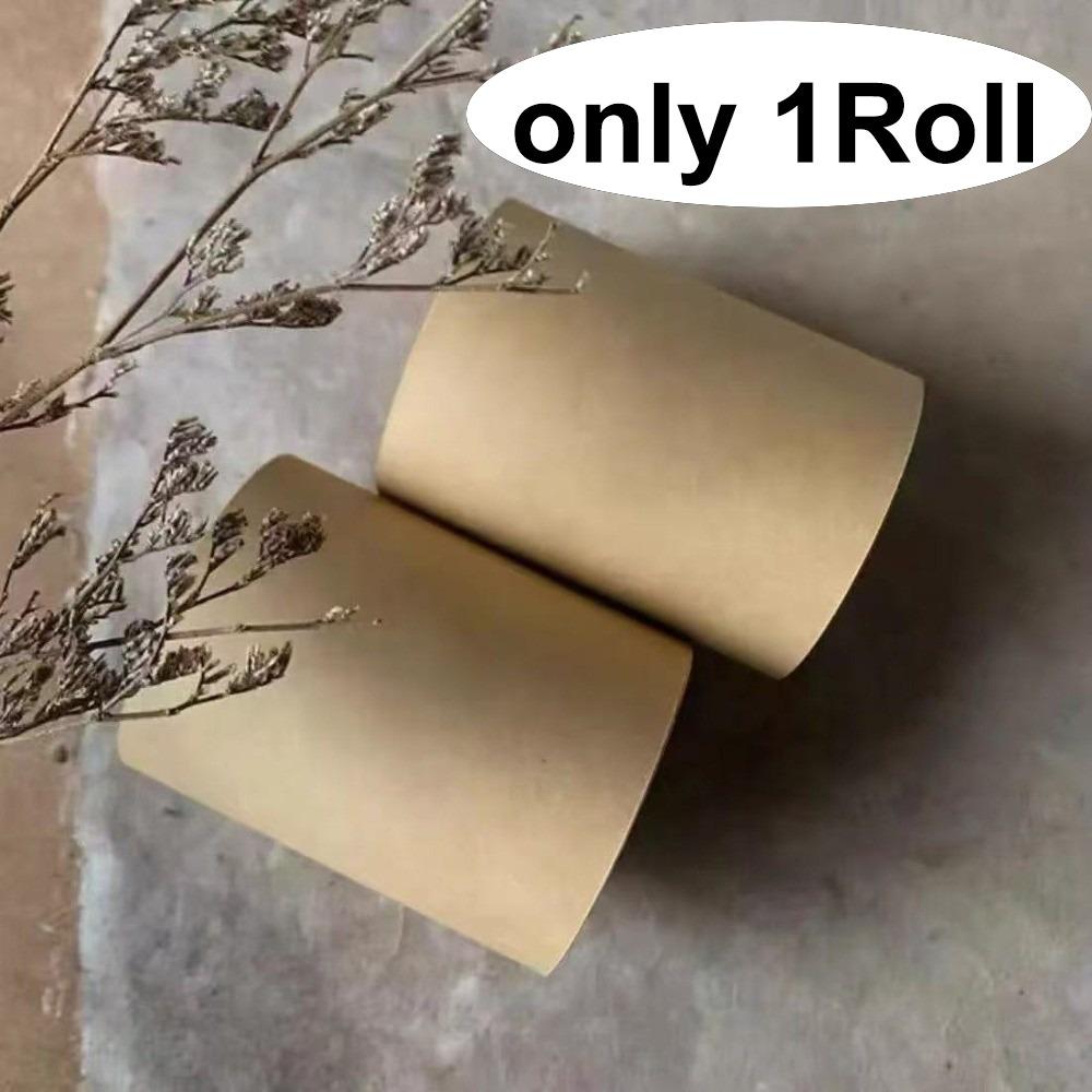 Refillable Kraft Paper Roll Vintage Clipboard DIY Crafts Hanging Writing Pad for Notes