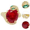 Women Snake Ring Adjustable Costume Accessories Versatile Accessory Charm Jewelry for