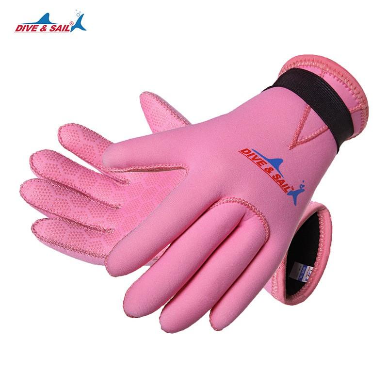 3mm Neoprene Kids Diving Gloves Snorkeling Swimming Rafting Protection Warmth Anti-Scratch
