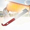 1Pc Beekeeping Equipment Red 26.5cm Stainless Bee Hive Tool Frame Lifter and Scraper J Shape Hook Beekeeper Tool Scraping Knife