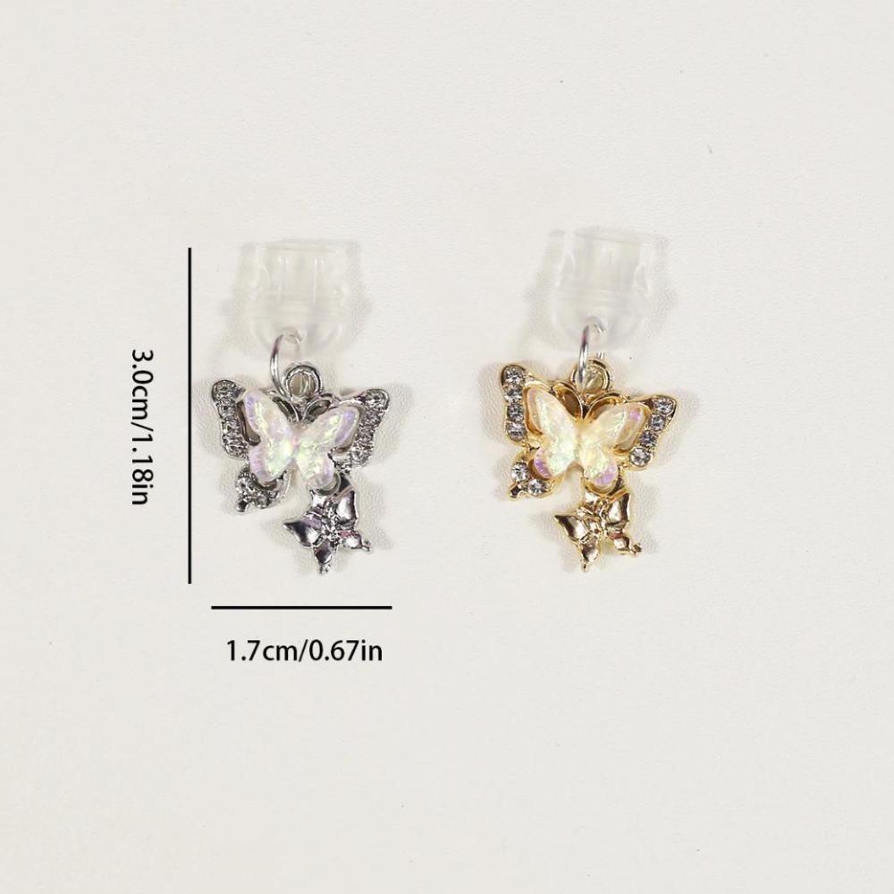Type-C Butterfly Charge Port Anti Dust Plug Anti-Dust Charm Phone Dust Plug Phone Decorations