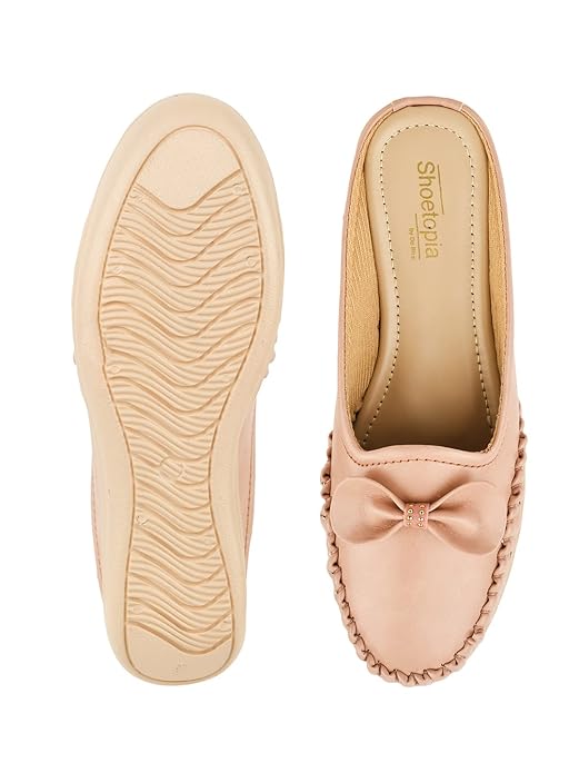 Shoetopia Женские Стильные Удобные Лоферы Легкая Амортизирующая Подошва | Повседневные и Вечерние Сандалии для Женщин Платформа