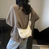 Casual Big Bag Women's New Versatile Light Commuter Shoulder Bag Large Capacity Messenger Dumpling Bag