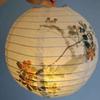 Retro Paper Mid-Autumn Lantern Glowing Hanging Paper Lantern Three-dimensional Handmade Street