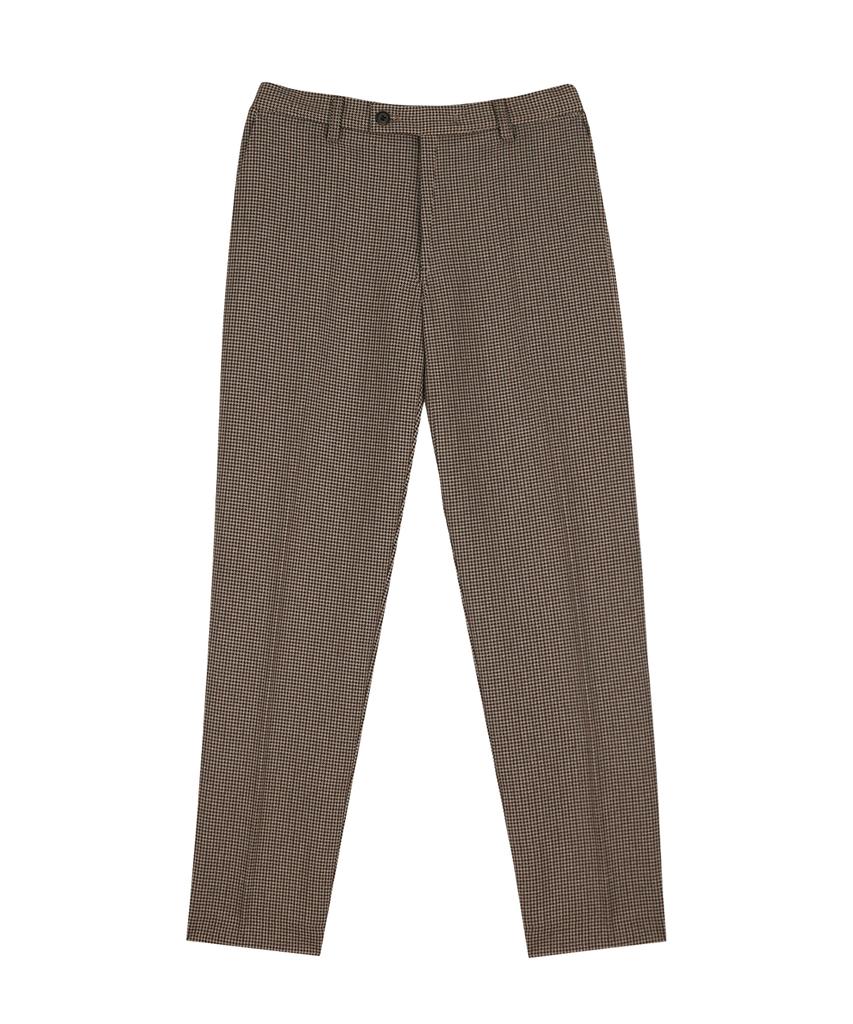 SUARE Houndstooth Banding Slacks