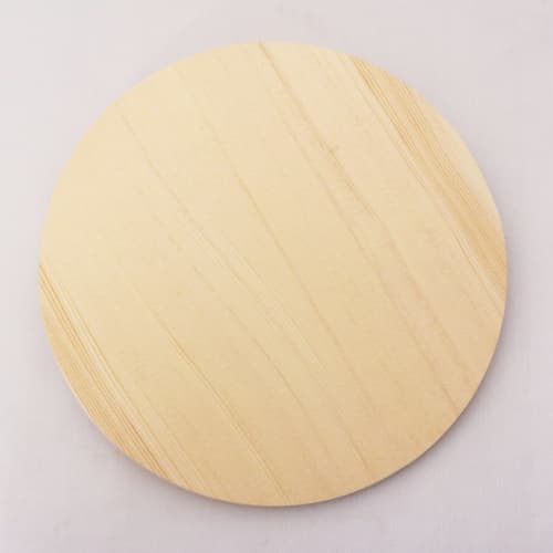 Ichihara Woodworks Wooden Lid, Natural Wood, 30cm, 10009