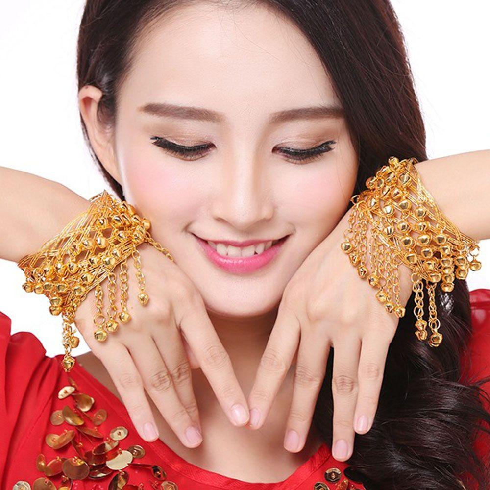 Браслет Ювелирные изделия Женский Браслет на предплечье Цепочка на руку Геометрический узор Браслеты Колокольчики Кисточки Подвески