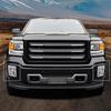 Chrome Front Grill Bumper Fog Light Lamp Trim Cover Decor For GMC SIERRA 2014-15