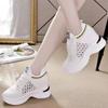 Дышащие женские кроссовки на шнуровке, женские туфли-клинья, универсальная женская обувь 2025, новая обувь на платформе, удобные Zapatos Mujer
