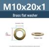Yigu Durable Brass Flat Washers: M2-M12 Screws