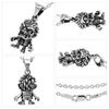 Shinjuku Gin no Kura Zombie Pendant Top (No Chain) Silver 925 Monster Dead Horror Item Halloween Men's