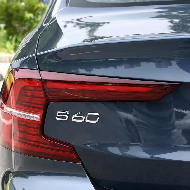 1 шт. 3D Хромированный АБС S40/S60/S80/S90 Эмблема-значок на крышку багажника автомобиля