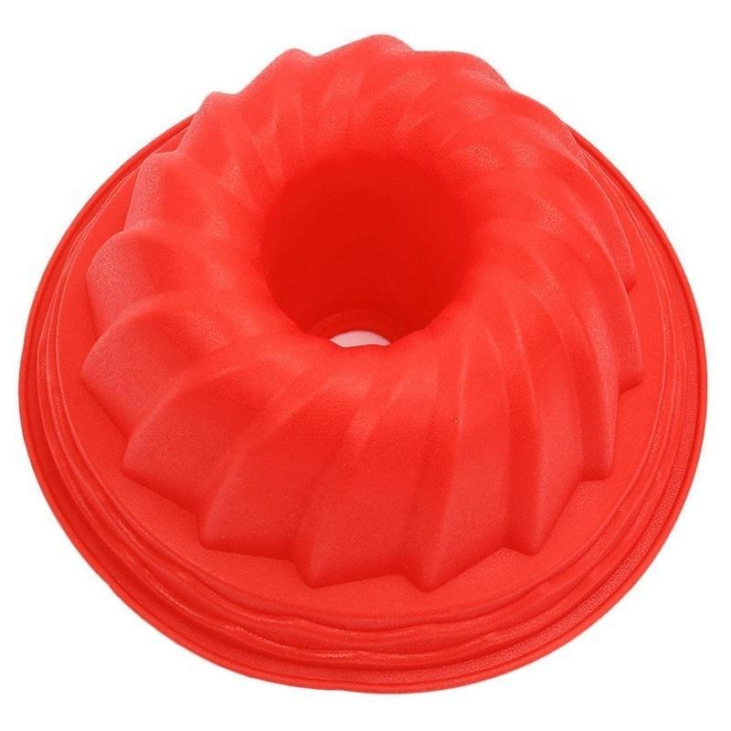 Вихревое кольцо Bundt, силиконовая форма для торта, хлеба, кондитерских изделий, сковорода, форма для выпечки, лоток, инструмент