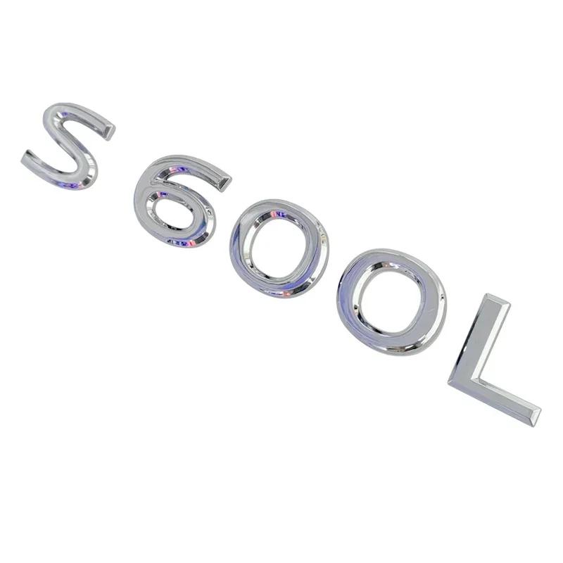 ABS Car Body Side Emblem Sticker Trunk Badge Decals for Mercedes Benz Maybach S400L S450L S480L S500L S580L S600L S680L Exterior AX1