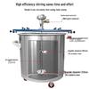 Baimingyang IBC Ton Barrel Pneumatic Paint Agitator Mixer CN plug (adapter included)