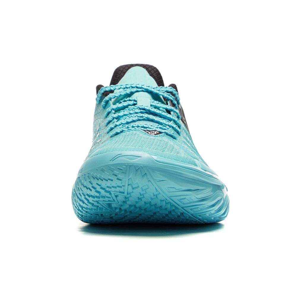 Li Ning Jie Ao 2 Амортизирующие Скользкие Дышащие Низкие Баскетбольные Кроссовки Мужские Сине-Фиолетовые Несочетающиеся ABFV041-3