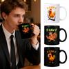 Rooster Ceramic Coffee Mug 3D Printed Chicken Design Tea Cup Hot Drinks Cup for Home Kitchen Restaurant Use