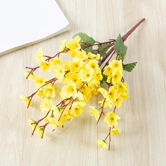 Практическая имитация цветения сливы. Изысканное мастерство ручной работы.