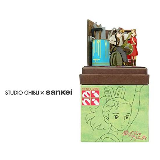Sankei Studio Ghibli mini The Secret World of Pod and Arrietty Papercraft Arrietty MP07-102