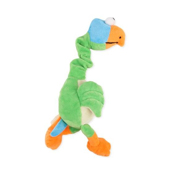 Interactive Plush Dog Toy with Sound Durable Gentle Reduce Biting Barking Fun