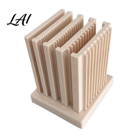 Desktop Clay Storage Organizer 2-in-1 Polymer Thickness String Roller Tool And Bead Maker 1-5mm 5 Pcs Dual-Sided Ultra Light Rolling Board Mini Ball