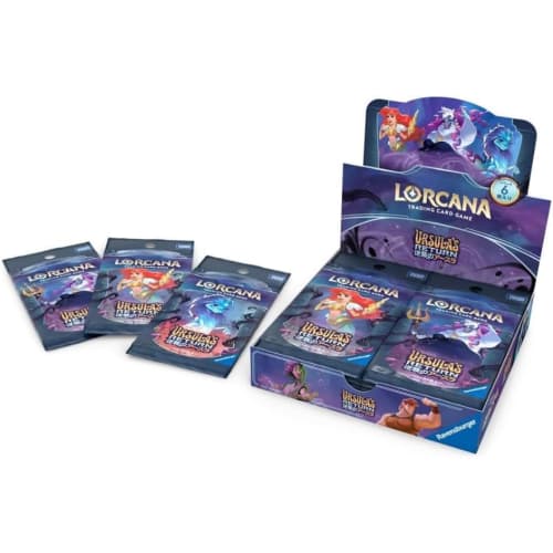 [Ships the Day Before release/Unopened Box] Disney Lorcana Japanese Version Booster Pack Ursula Strikes Back, Vol. 4 [Purchase 15 Boxes To Receive an
