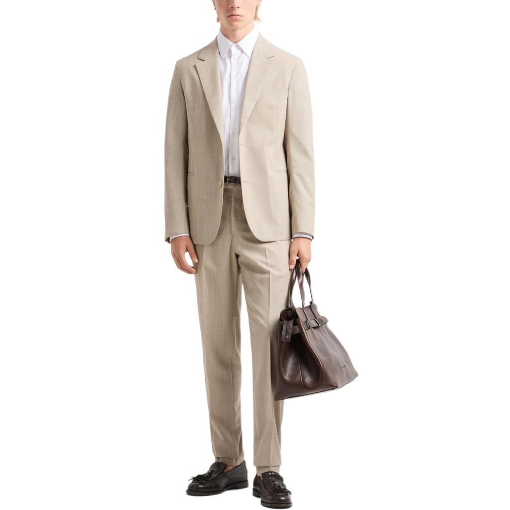 EMPORIO ARMANI Soft finish Micro armure Cotton Shirt EM000195-TE10401-U0002