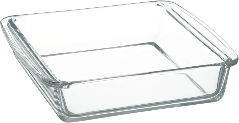 Iwaki BC222 Glass Cake Cake Baking Gratin Square X 21 X 6 Cm Heat-resistant Mold, Dish, Dish, Shape, 25.5