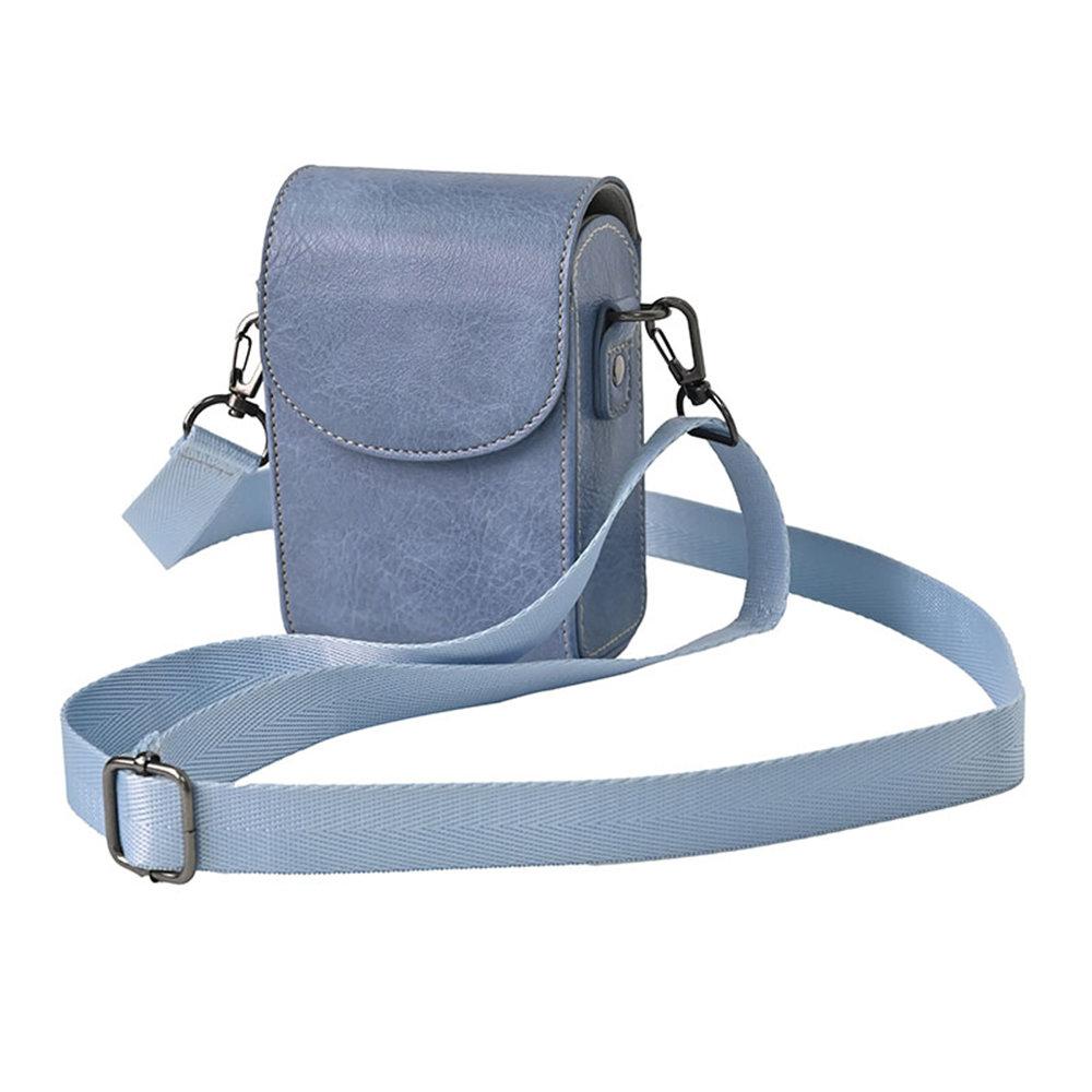 Универсальная сумка-чехол для камеры из ПУ кожи для Canon SX740 SX730 G7X2 G7X3 G9X M100 M200 Sony ZV1 ZV1F ZV1M2 HX90 Ricoh GR GR2 GR3