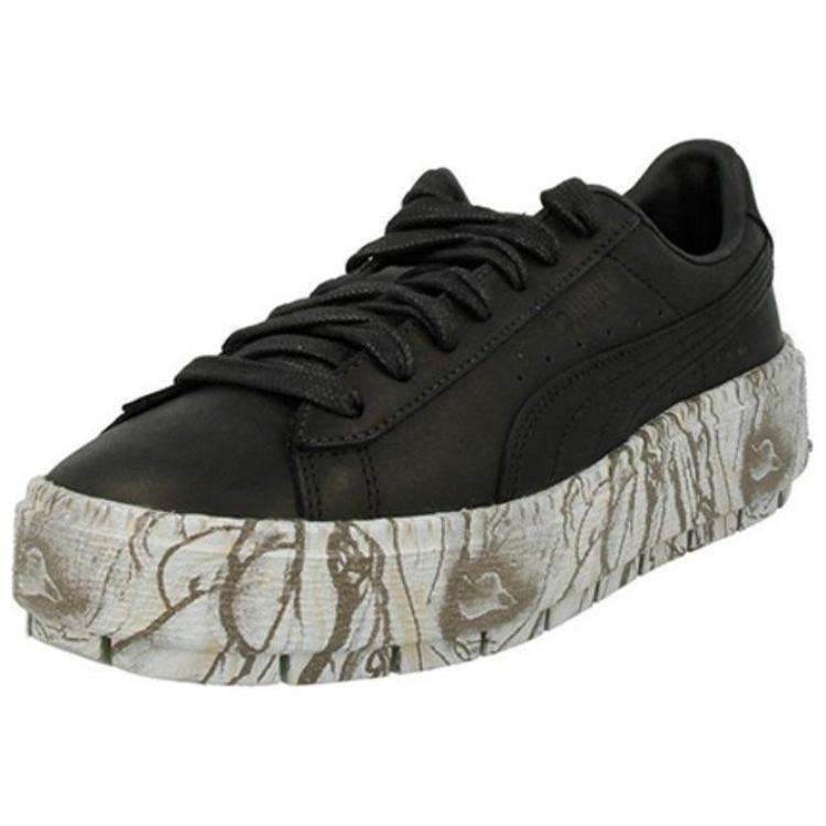 Puma Кеды на платформе Trace Mimicry с низким верхом Унисекс Кеды Черные 366978-02