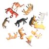 12x Farm Animal Model Playset Realistic Handmade Figurines for Holiday Gift Kids Educational Toy
