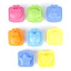 8Pcs/Set Household DIY Cartoon Shape Rice Ball Mold Onigiri Mold Kitchen Utensils