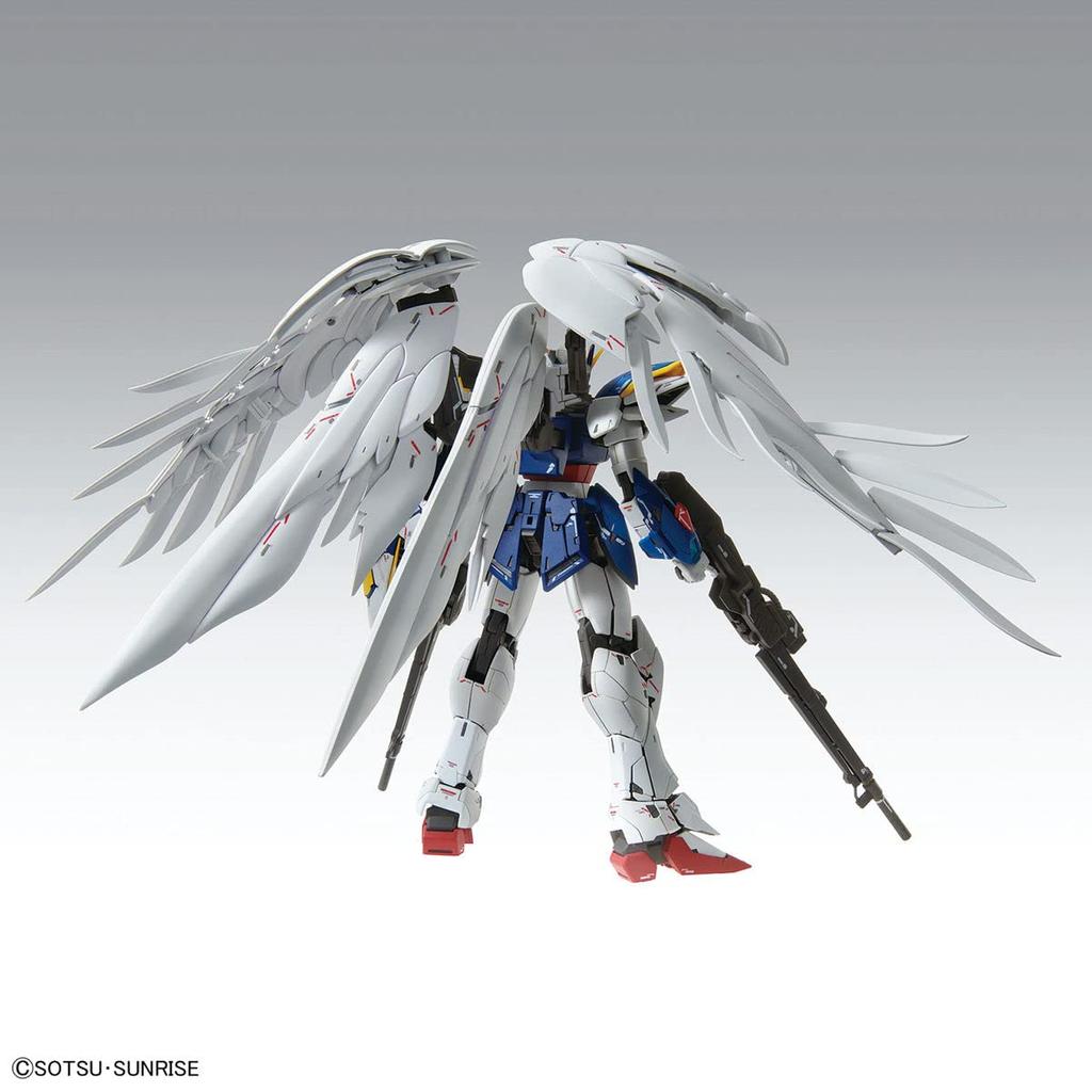 BANDAI SPIRITS MG Mobile Report Gundam W Endless Waltz Wing Gundam Zero EW масштабная пластиковая модель Ver.Ka 1/100 с цветовой кодировкой